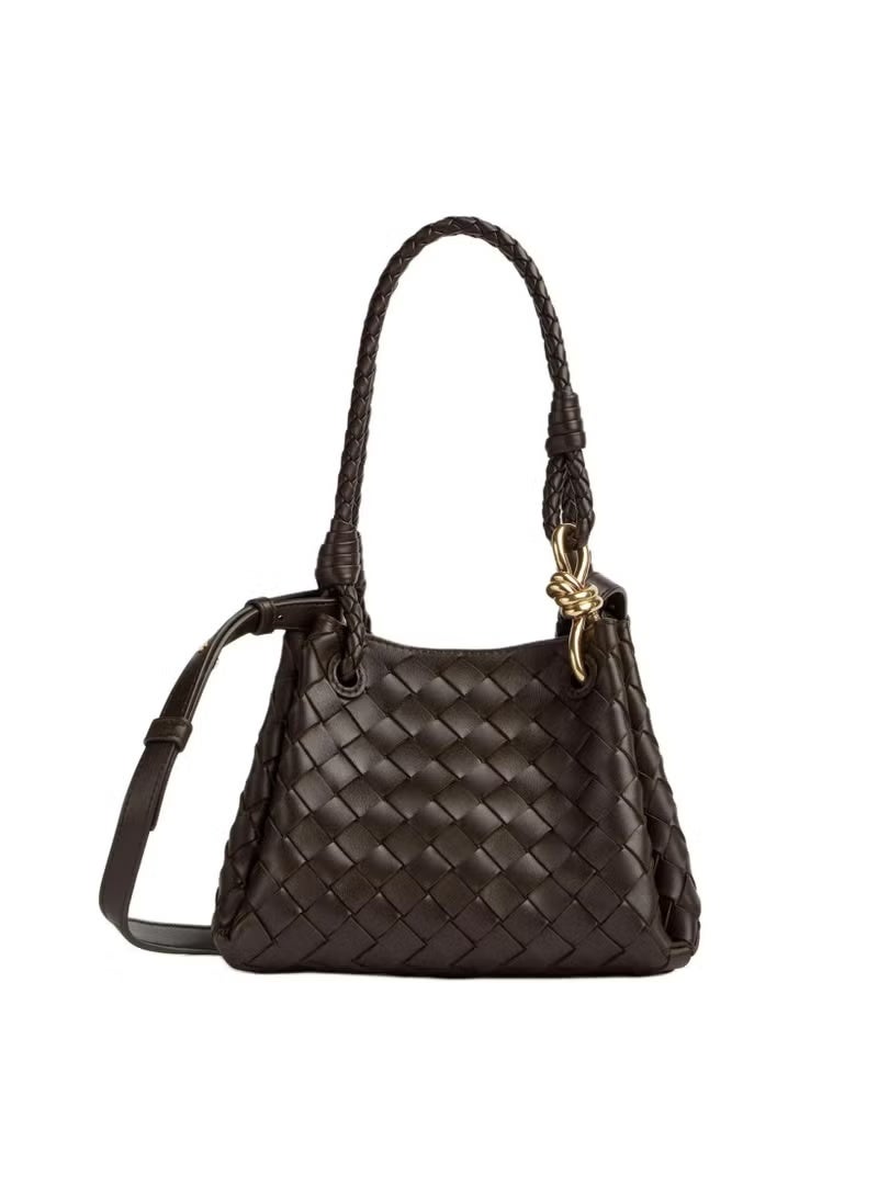 BOTTEGA Veneta Small Andiamo Parachute Bag in Intrecciato Leather - Image 1